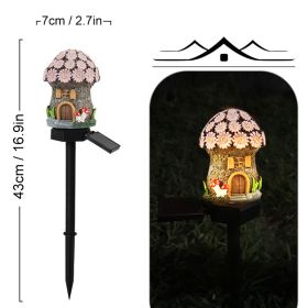 Cute Solar Garden Lights Easter Rabbit Solar LED Lights Waterproof Resin Landscape Lamp Outdoor Solar Lights Party Pathway Yard - LLA0012112-I - CN