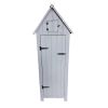 XWT005	wood garden storage shed - as Pic