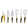 Garden Supplies Household Soil Loosening Shovel Planting Gardening Tools - Yellow - 8 Pcs