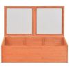 Greenhouse Wood 39.4"x19.7"x13.4" - orange