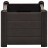 Garden Raised Bed PP Anthracite 39.4"x16.9"x13.8" - Anthracite