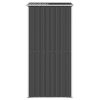 Garden Shed Anthracite 75.6"x42.5"x87.8" Galvanized Steel - Anthracite