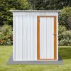 Metal garden sheds 5ftx4ft outdoor storage sheds - as picture