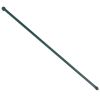 Garden Posts 10 pcs 39.4" Metal Green - Green