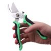 1pc Garden Pruning Shears; Professional Gardening Scissors Manual Pruner For Plants; Gardening; Trimming; Garden Tools - Green Black