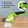 Cordless Grass Shear 4.5V Lightweight Garden Hedge 2-in-1 Trimmer Grass Clippers - KM3625