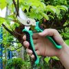 1pc Garden Pruning Shears; Professional Gardening Scissors Manual Pruner For Plants; Gardening; Trimming; Garden Tools - Red & Grey