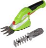 Cordless Grass Shear 4.5V Lightweight Garden Hedge 2-in-1 Trimmer Grass Clippers - KM3625