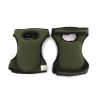 Gardening Padded Knee Pads, Digging & Planting Gloves and Potting Floor Pads - Green