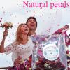 20/30/50pcs Natural Wedding Confetti Dried Flower Rose Petals Confetti Birthday Party Decor Biodegradable Bridal Shower Supplies - 20pcs red - China