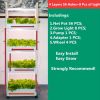 Home Garden Led Hydroponics System 4 Layers 56 Plant Sites Vegetable Planter for Strawberry/Lettuce/Pepper etc - 4 Layers 56 Plant Sites