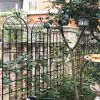 2 Pack Metal Garden Trellis 71" x 19.7" Rustproof Trellis for Climbing Plants Outdoor Flower Support Black - as Pic