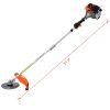 10 in 1 Multi-Functional Trimming Tool, 52CC 2-Cycle Garden Tool System with Gas Pole Saw, Hedge Trimmer, Grass Trimmer, and Brush Cutter EPA Complian