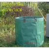 72 Gallons Reusable Heavy Duty Gardening Bags - Green