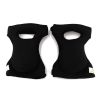 Gardening Padded Knee Pads, Digging & Planting Gloves and Potting Floor Pads - Black