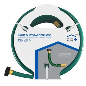 Home Plus 5/8 in. Dia. x 100 ft. L Garden Hose Kink Resistant Safe for Drinking Water - Home Plus