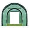 Topline Outdoor Garden Greenhouse with Zipper Openings - Green