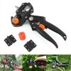 Garden Grafting Pruner Set Farming Fruit Tree Pruning Shears Scissor Vaccination Plant Tree Cutting Machine Tape Dropshipping - default