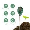 3 In1 Soil Tester Water PH Moisture Light Test Meter Kit For Garden Plant Flower - Green