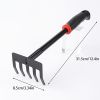 1pc Five-tooth Rake; Garden Tool For Gardening Weeding Transplanting & Digging - Various Color