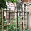 2 Pack Metal Garden Trellis 71" x 19.7" Rustproof Trellis for Climbing Plants Outdoor Flower Support Black - as Pic