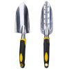 Garden Supplies Household Soil Loosening Shovel Planting Gardening Tools - Black - 5 Pcs