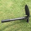 Multi-Function Military Portable Folding Camping Shovel; Garden Outdoor Tool - Black