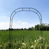 78"H x 45"W Metal Garden Arch Trellis,Adjustable Arbor Trellis for Garden Climbing Plants Support - as picture