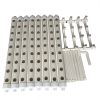 NEW Style NFT Hydroponics System with 108 Holes Kits,Vertical Hydroponic Growing Systems PVC Tube Plant Vegetable - 108 holes