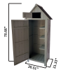 XWT005	wood garden storage shed - as Pic