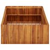 Garden Raised Bed 39.4"x39.4"x19.7" Solid Acacia Wood - Brown