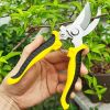 1pc Garden Pruning Shears; Professional Gardening Scissors Manual Pruner For Plants; Gardening; Trimming; Garden Tools - Green Black