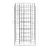 Gabion Raised Bed Steel 19.7"x19.7"x39.4" - Silver