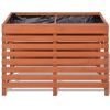 Planter 39.3"x19.6"x27.9" Wood - Brown