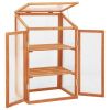 Greenhouse 23.6"x17.7"x39.4" Firwood - orange