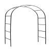 78"H x 45"W Metal Garden Arch Trellis,Adjustable Arbor Trellis for Garden Climbing Plants Support - as picture