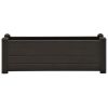 Garden Raised Bed PP Anthracite 39.4"x16.9"x13.8" - Anthracite