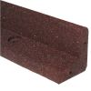 3" x 48" Black Rubber No Dig Landscape Garden Border Edging (Pack 6) - Red