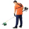 4 in 1 Multi-Functional Trimming Tool, 31CC 4-Cycle Garden Tool System with Gas Pole Saw, Hedge Trimmer, Grass Trimmer, and Brush Cutter EPA Compliant