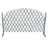 Trellis Fence Solid Firwood 5.9'x3.3' Gray - Gray