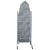 Trellis Fence Solid Firwood 5.9'x3.3' Gray - Gray