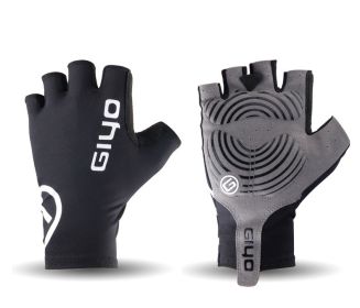 Men's And Women's Outdoor Cycling Gloves (Option: Black-Short Finger-S)