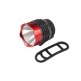 LED Bike Torch Light (Option: Black and red)