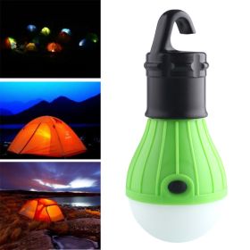 Portable Hanging Hook 3LED Camping Tent Light Outdoor Fishing Lantern Lamp Torch R06 (Color: Blue)