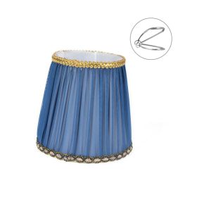 Lampshade Crystal Wall Lamp Black And White Purple Blue Lamp (Option: Dark blue bubble)