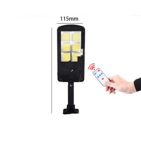 New Rural Indoor And Outdoor Human Body Induction Waterproof Lighting Street Lamp (Option: B)