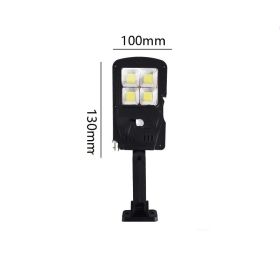 New Rural Indoor And Outdoor Human Body Induction Waterproof Lighting Street Lamp (Option: E)