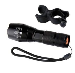 Flashlight Bicycle Lamp Mountain Bike Riding Lamp Mini Multi-Function (Option: Single lamp clip)