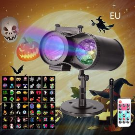 Outdoor waterproof double tube animated watermark light (Option: 12 cards-EU)