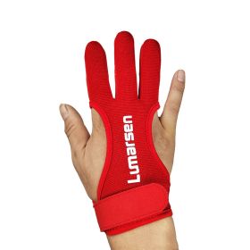 Men's Fashion Simple Casual Three-finger Gloves (Option: Red-S)